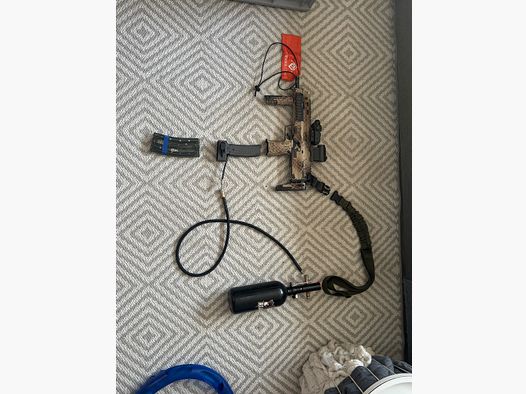 Airsoft MP7 GBB mit umbau auf HPA