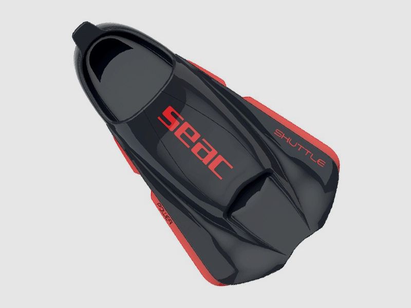 SEAC SUB FLOSSEN SHUTTLE POWER SCHWARZ - ROT, Bild 1 von 4