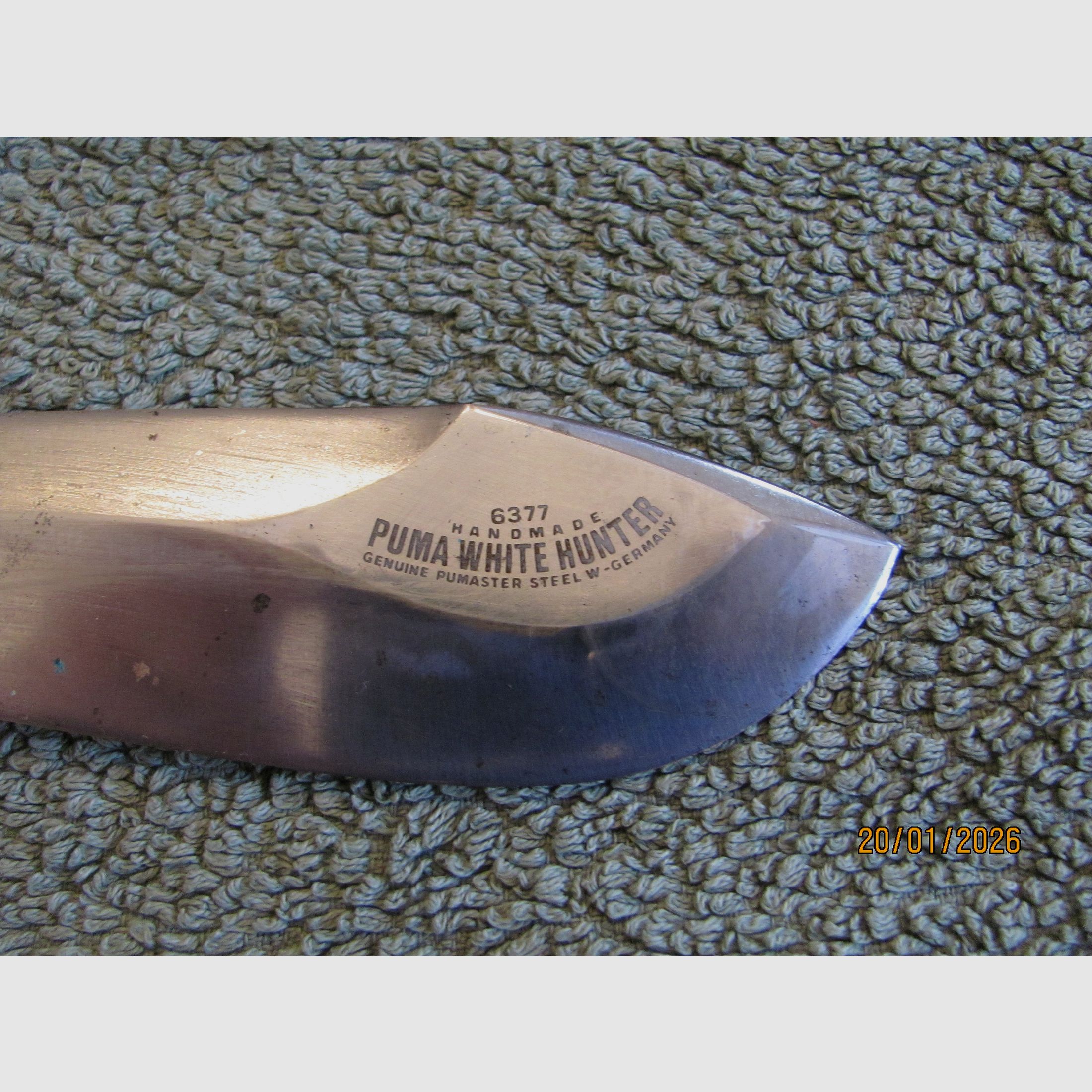 Original Puma White Hunter 6377 - utilisé, sans dommages #2