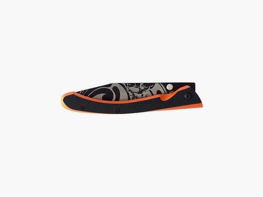Lug C63 Messer Aigle Schwarz/Orange 8 cm