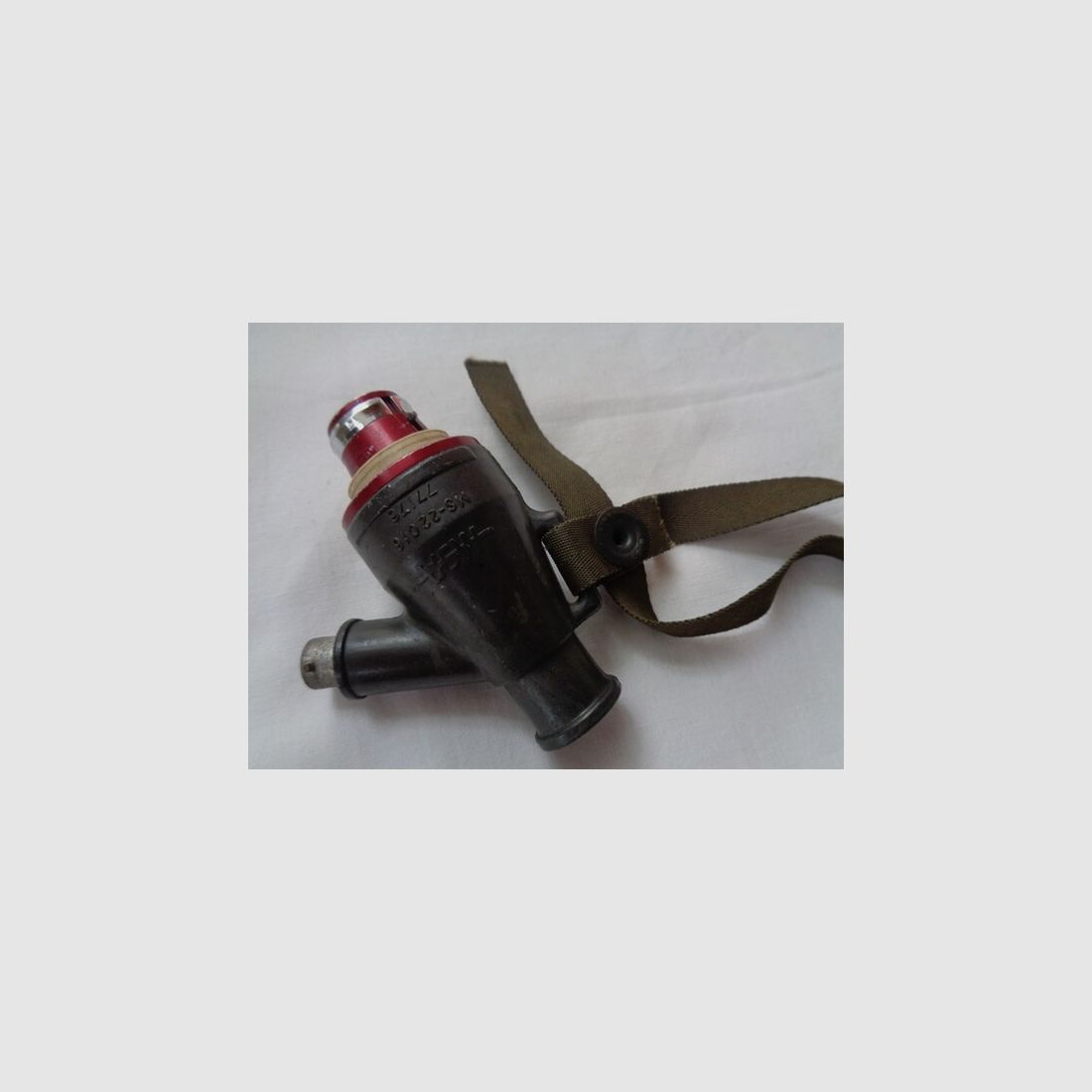 US Air Force M191A2 Anschluss f. Sauerstoffmasken 50-70er Jahre, sehr gut !