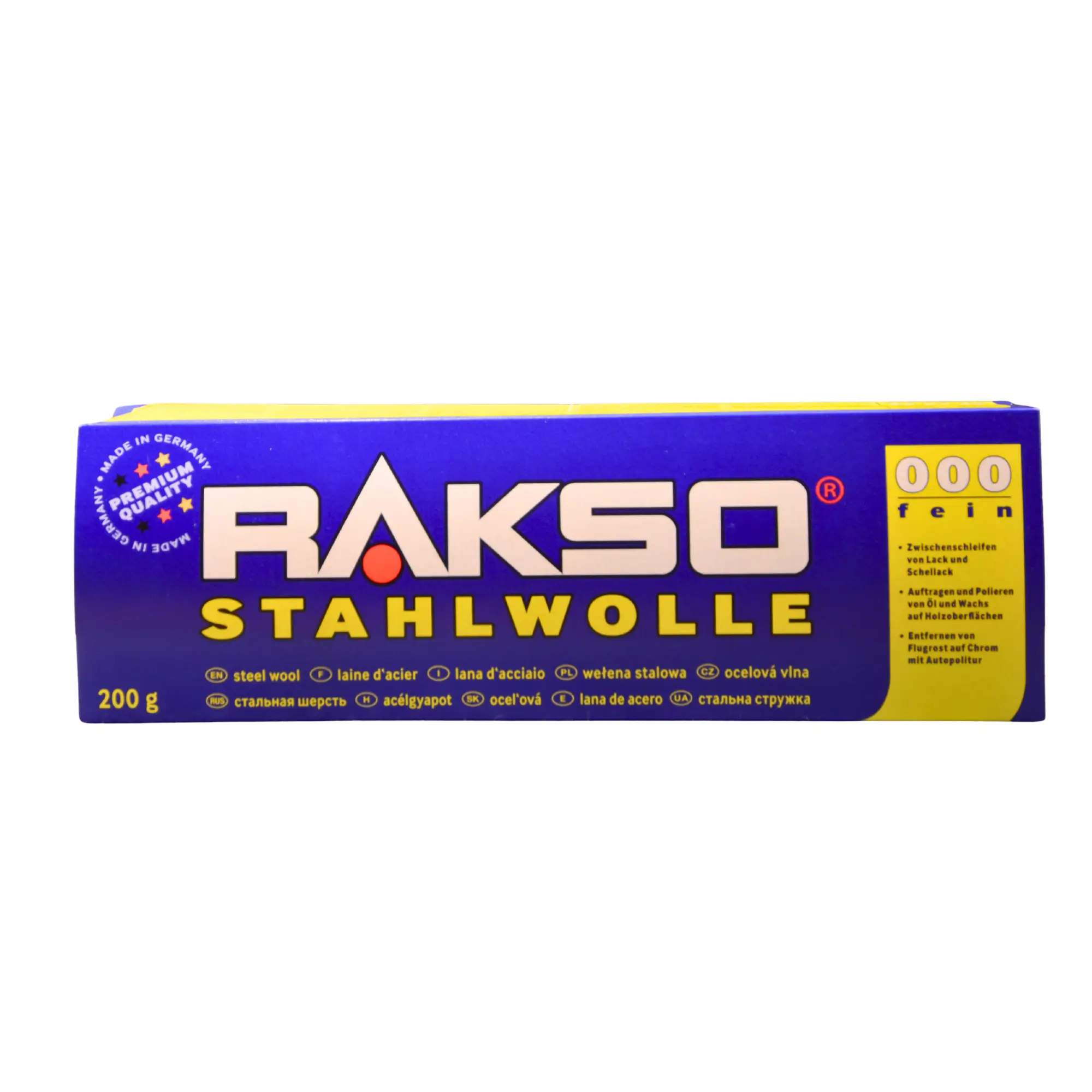 RAKSO Stahlwolle 000