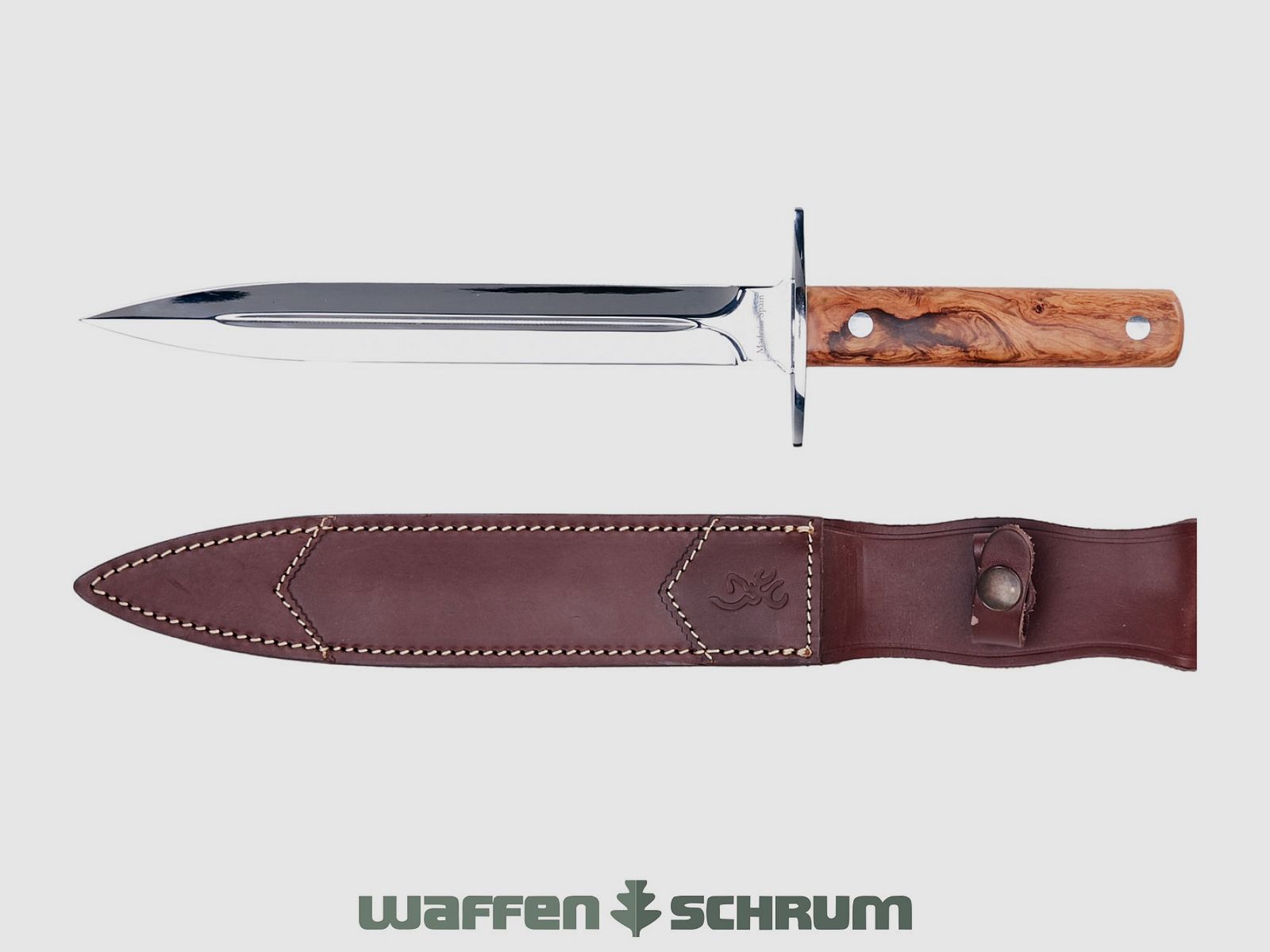 Browning Jagdmesser Dagger Olive Wood