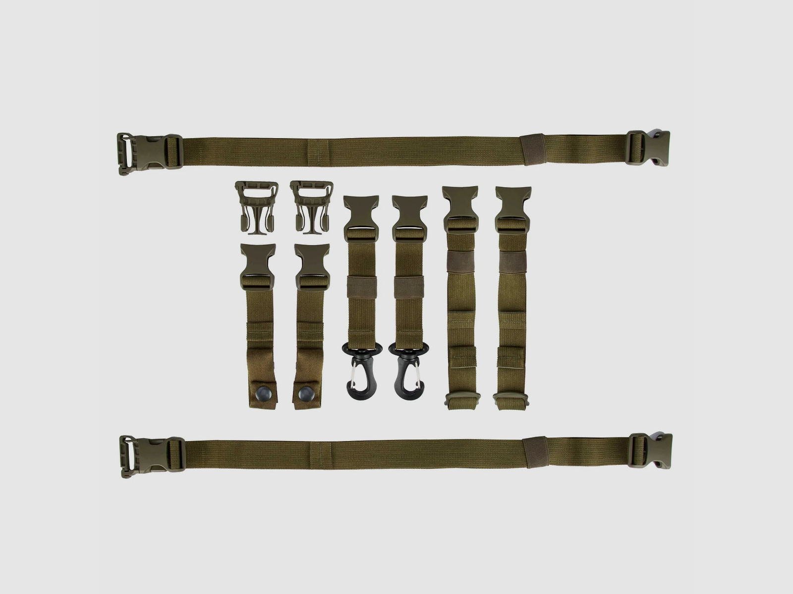 Tasmanian Tiger Tasmanian Tiger Adapterset Pouch Harness Adapter oliv