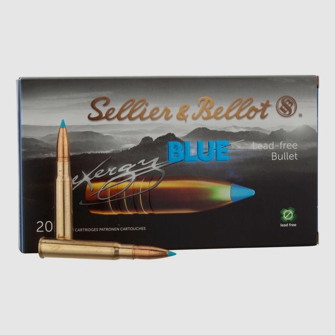 Sellier & Bellot TXRG blue 11,7g / 180grs 8x57JRS