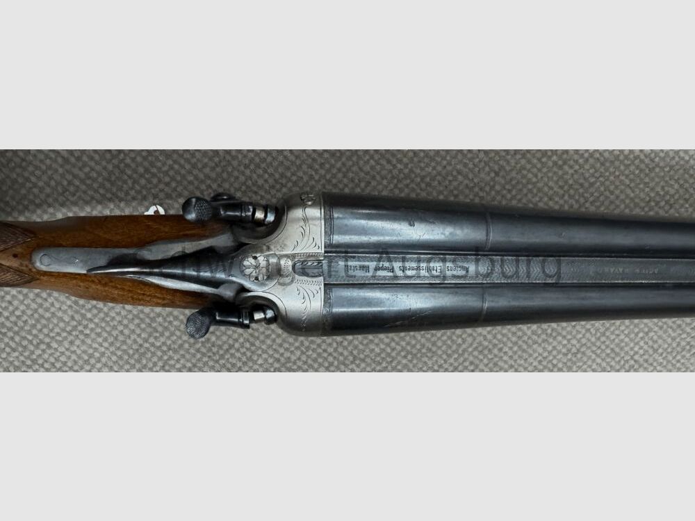 Pieper Acciaio Bayard Fucile a doppia canna 12/70;12/70