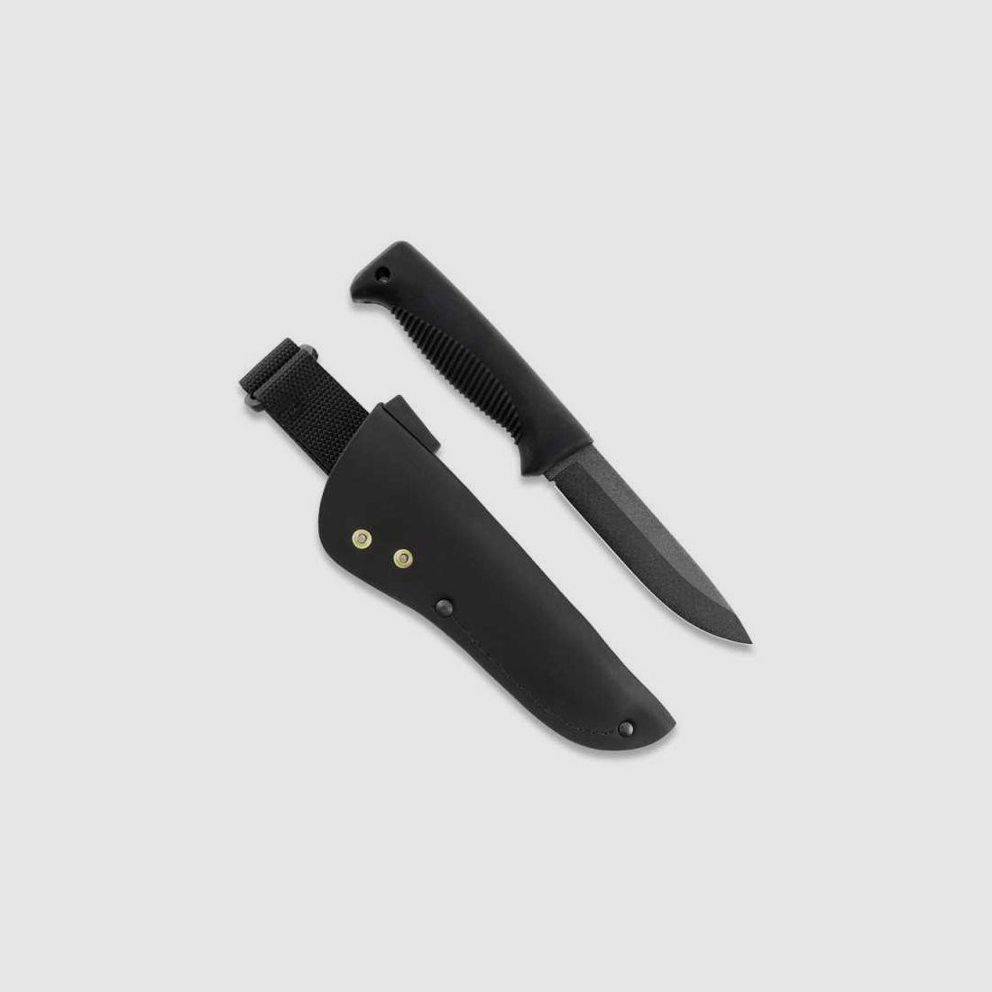 Peltonen Knives M07 Ranger Puukko Sissipuukko FJP003 PTFE Beschichtung Lederscheide schwarz