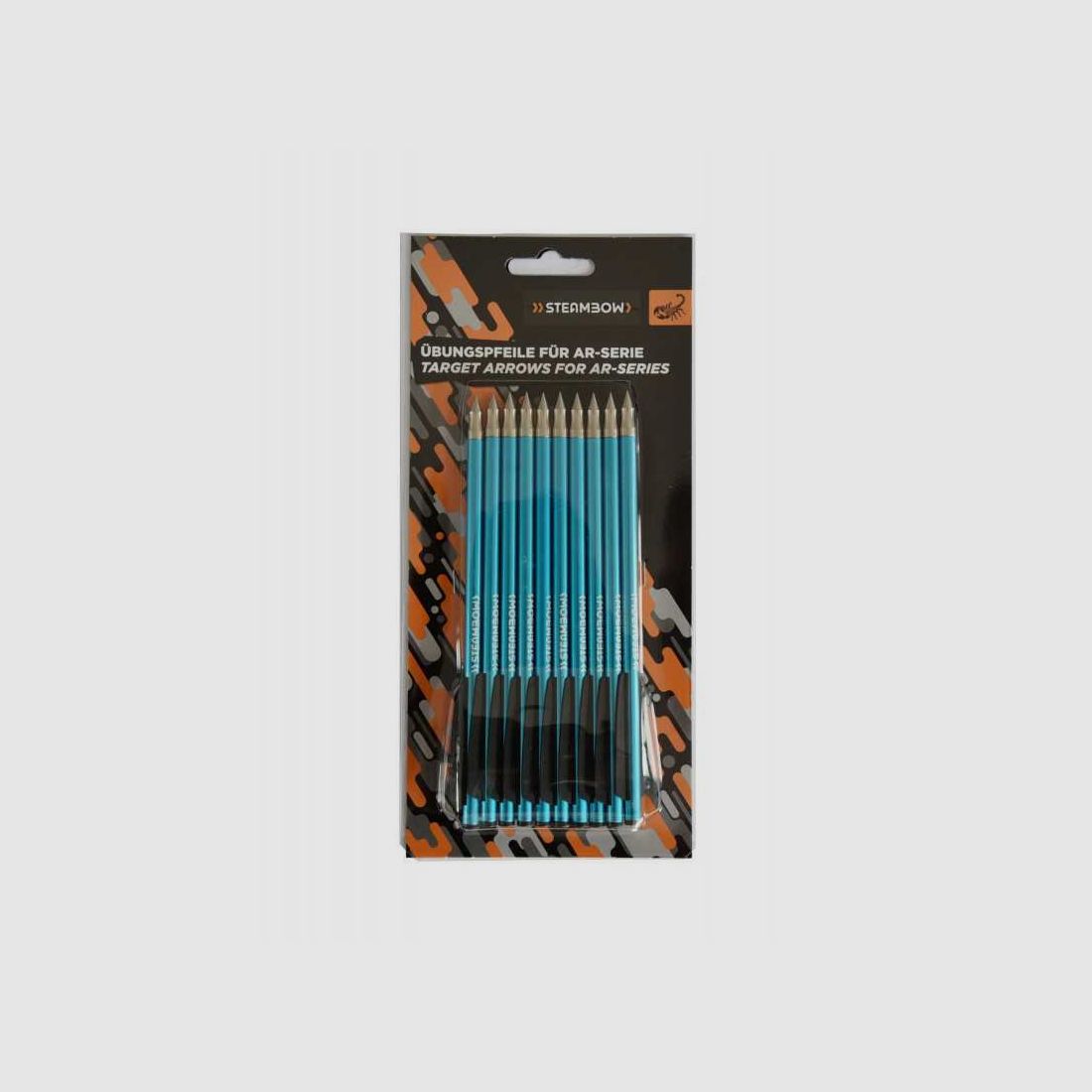 Steambow Pfeile für Stinger/Viper Repetier-Armbrustpistole, 16,5 cm, 10 Stück