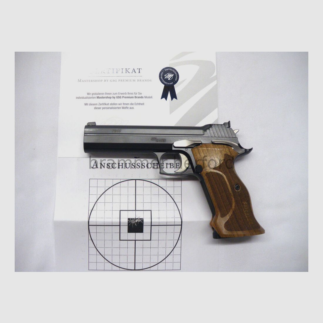 SIG SAUER P210 Super Target Black