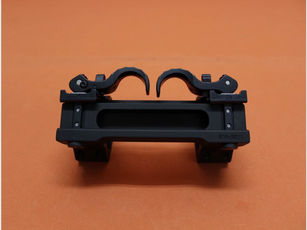 Recknagel Era-Tac QD Blockmontage 34mm (T4014-0021) mit Hebel, Alu schwarz, BH=21,5mm für Picatinnyprofil