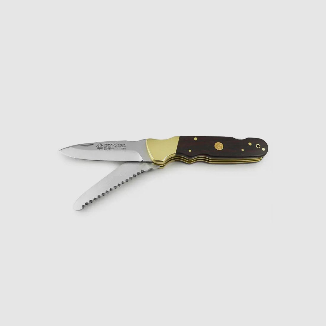 PUMA 2+2 ergon I mit Säge, cocobolo (Auslaufmodell)