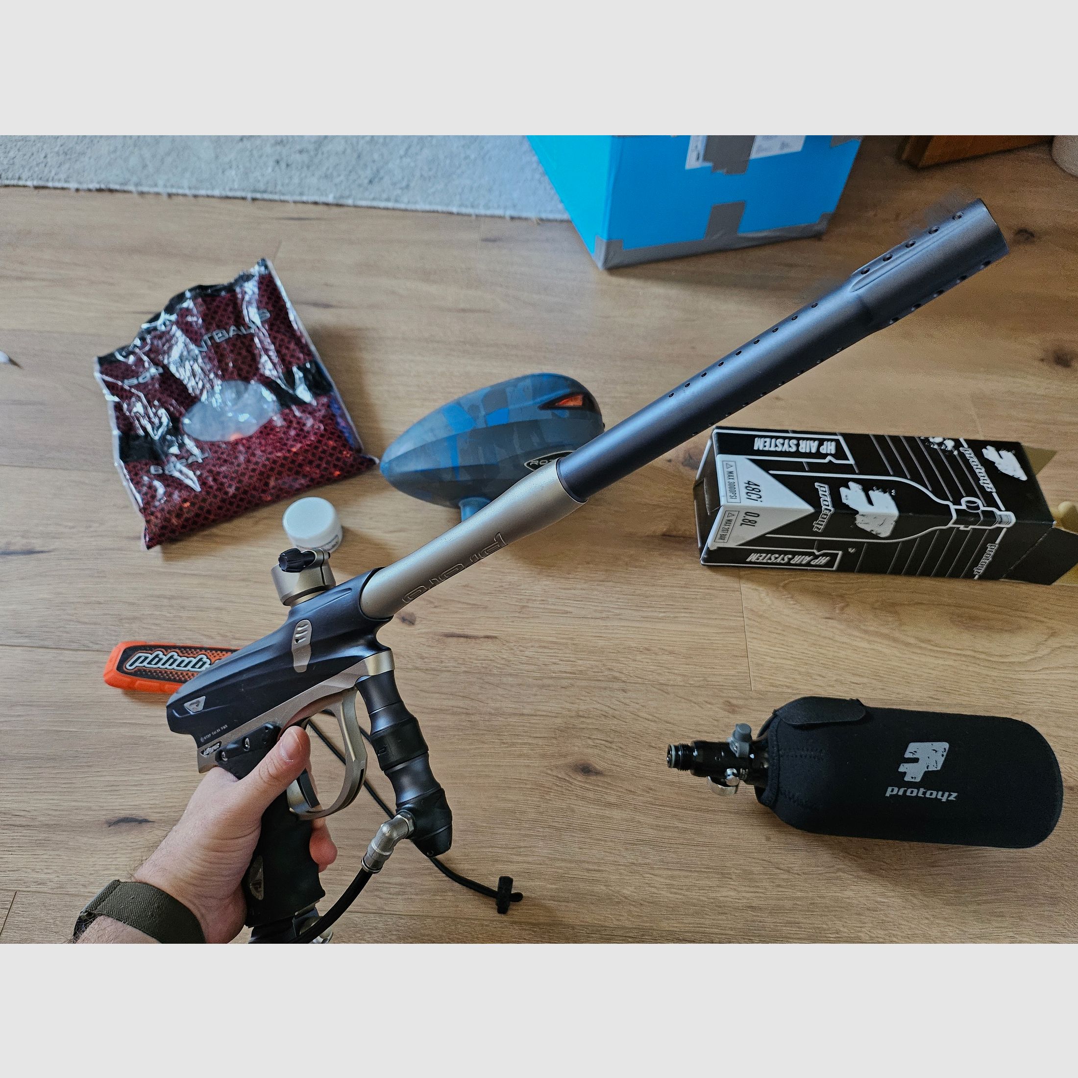 Proto Matrix Rail + Dye Rotor 1 + Zubehör