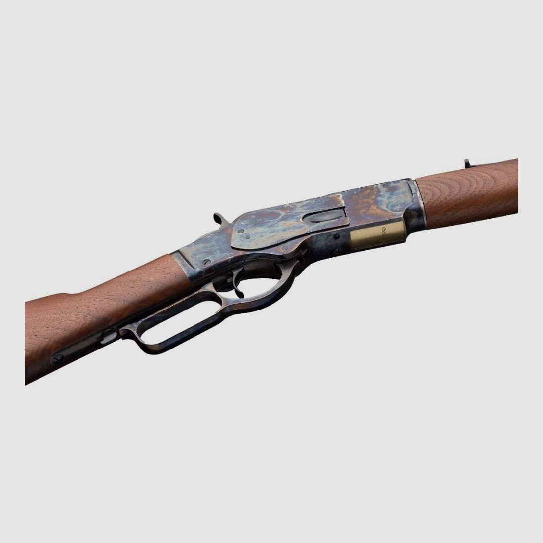 WINCHESTER Unterhebelrepetierbüchse Model 1873 Competition Carbine High Grade 20" , buntgehärtet