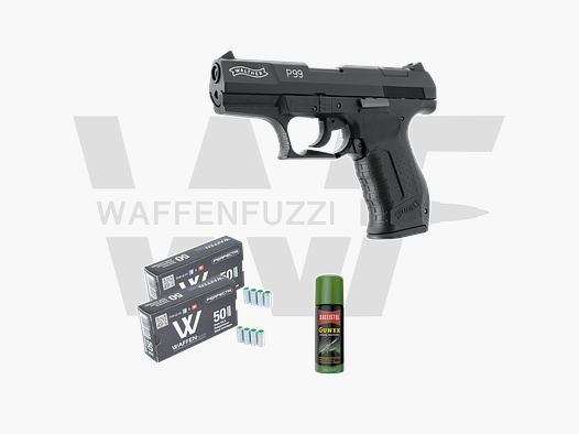 Walther P99 "S" Schreckschuss Set Kaliber 9mm PAK