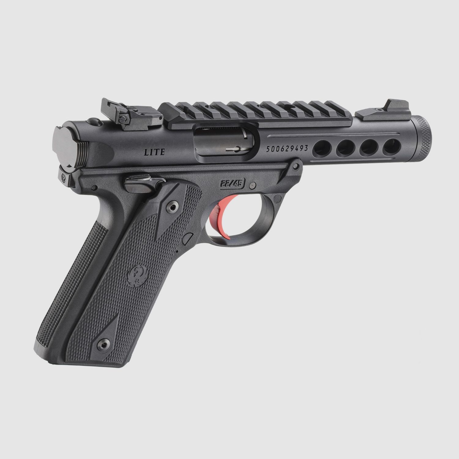 RUGER PISTOLE MARK IV 22/45 LITE .22 LR 4,4"/11,18CM SCHWARZ ANODIZED