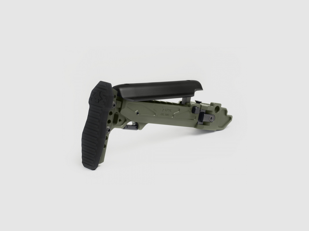 KPYK verstellbarer klappbarer Hinterschaft für AK CRC 9033 OD Green