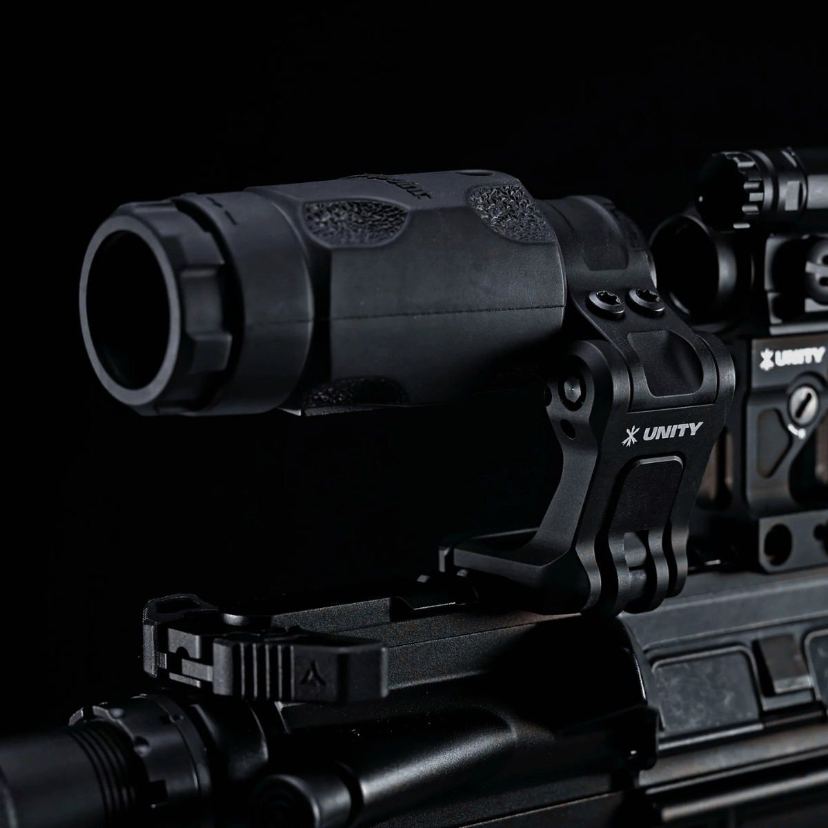 Unity Tactical – Attacco per ingranditore 30 mm – FAST QD – FTC – Nero – FST-MAPB, immagine 3 di 5