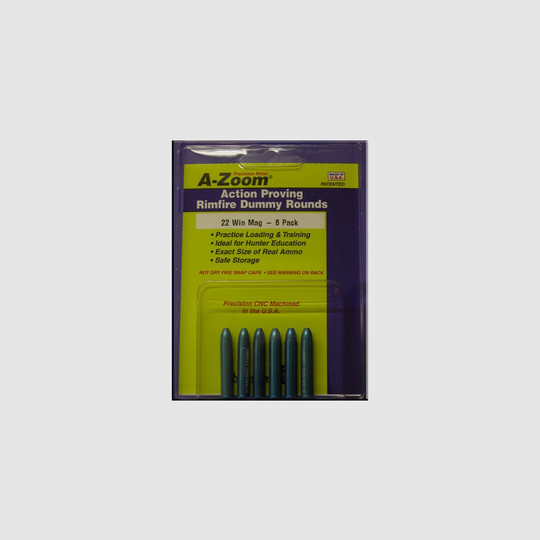 Pachmayr A-Zoom Dummy Cartridges Cal. 22 WM