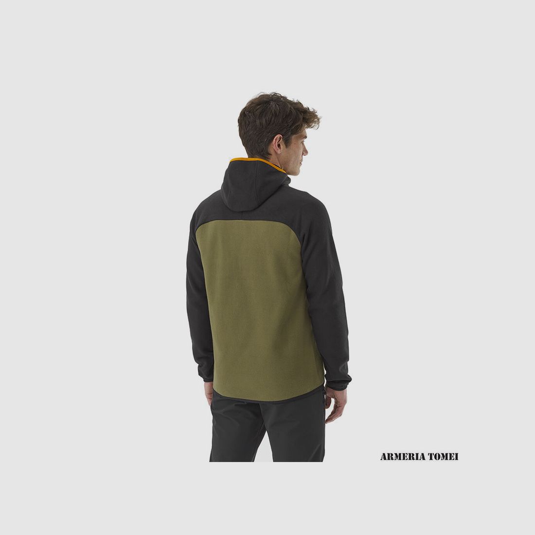 JACKE/FLEECE – MILLET – ABRASION FLEECE HOODIE M Ivy/Noir, Bild 3 von 7