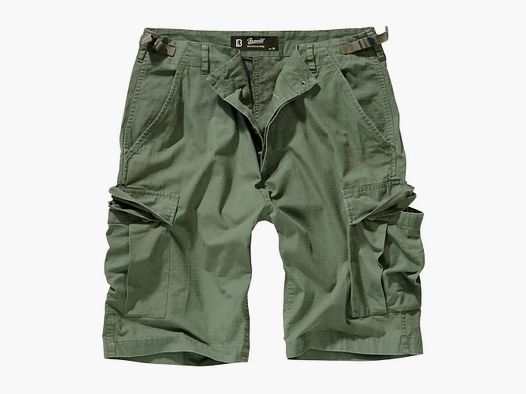 Brandit Brandit Shorts BDU Ripstop - Oliva / S Uomini