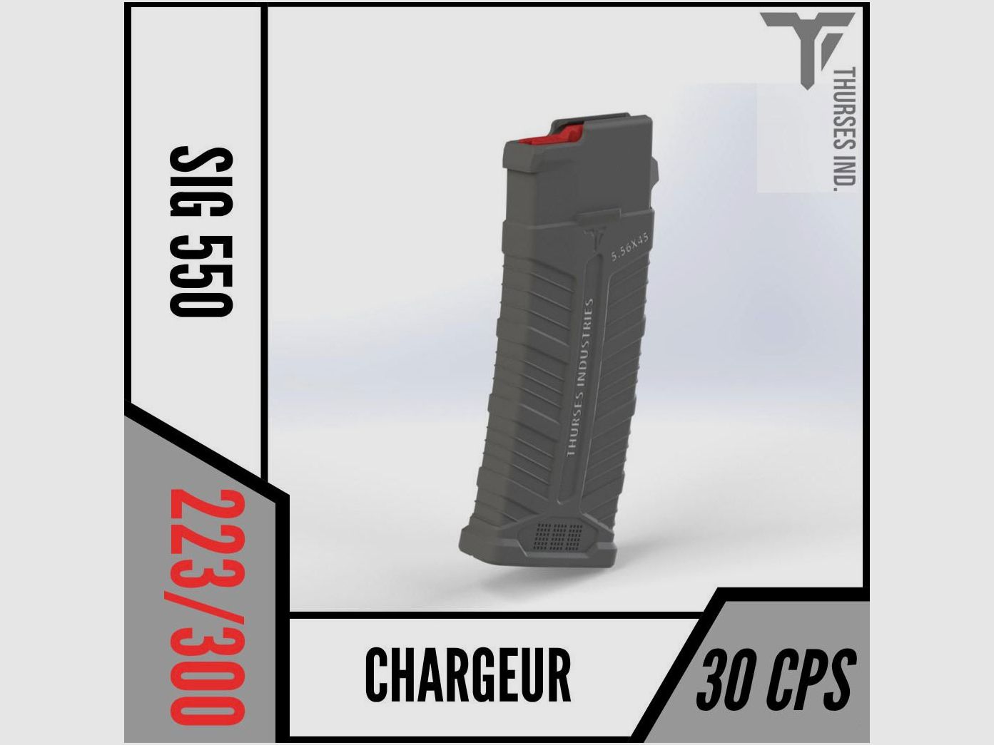 TI Magazin Kompatibel SIG 550 / FASS 90 .222/.223 30 Schuss