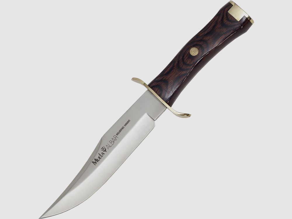 Muela Albar survival knife with leather sheath