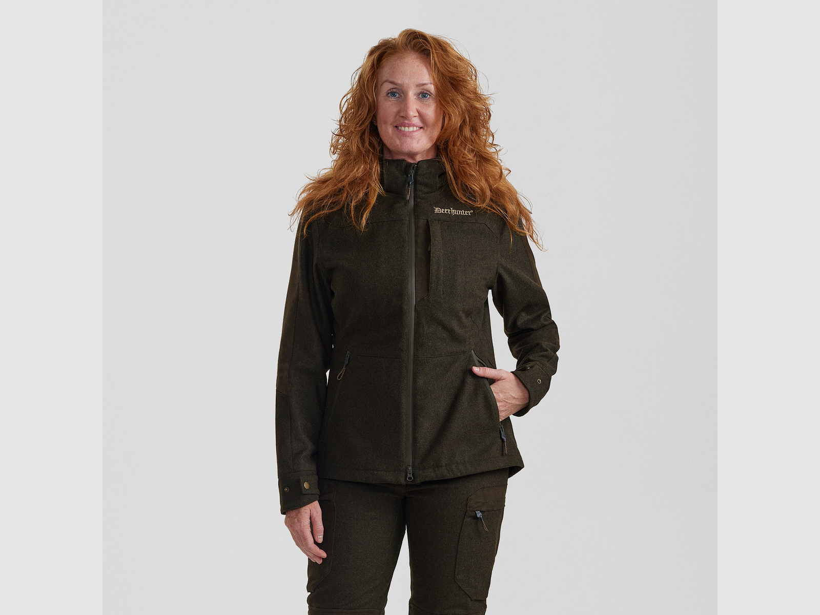 Deerhunter Lady Tatra Active Jacket Donne Loden Wood 48