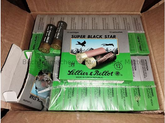 Sellier and Bellot S&B 12/70 4mm 35.4g 190 shots 12/70 4mm 35.4g 190 shots