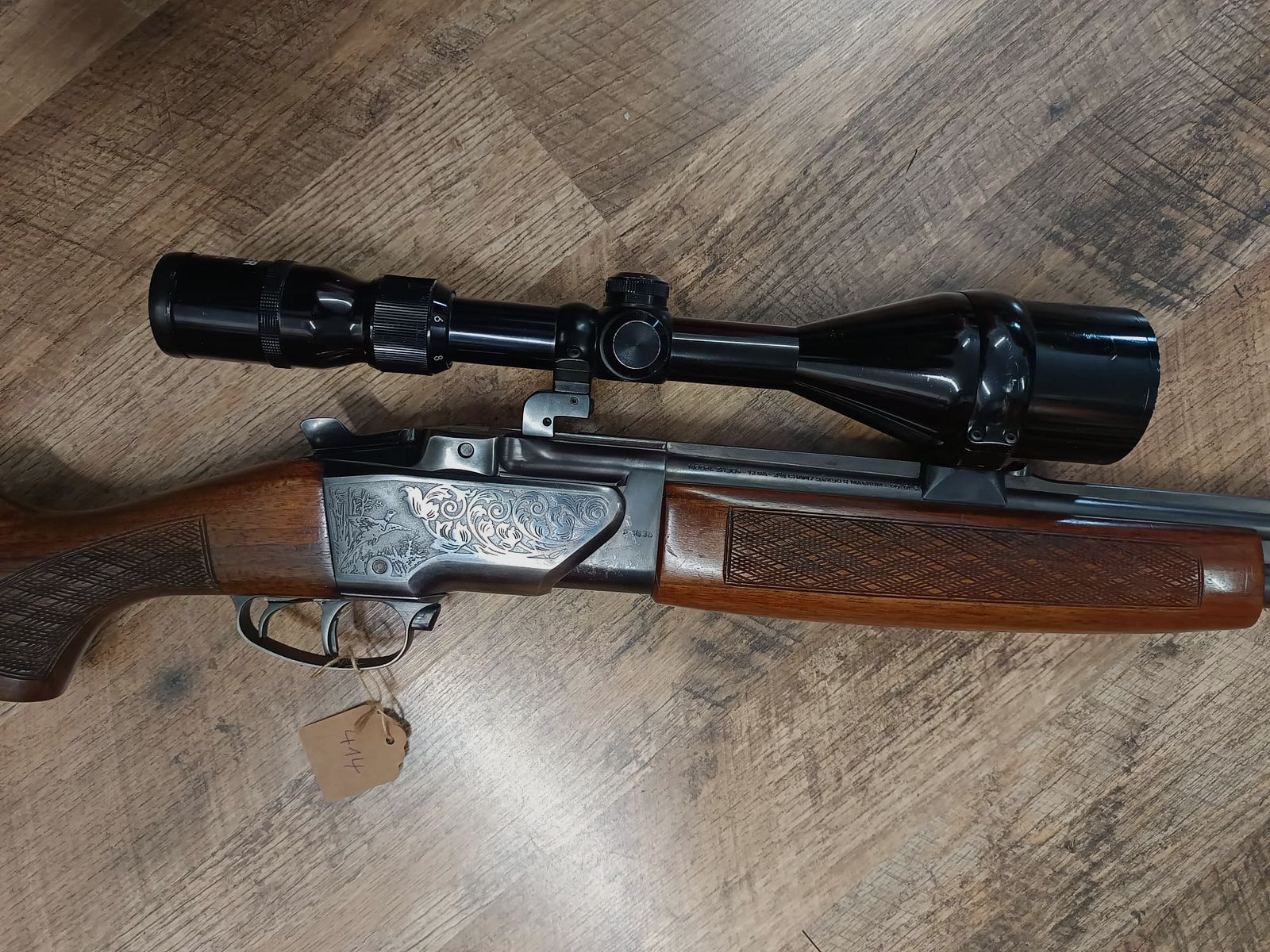 Brünner ZH306 Büchsflinte Bockbüchsflinte 5,6x50R Mag. Kaliber 12 inkl. Zielfernrohr Hunter Schwenkmontage