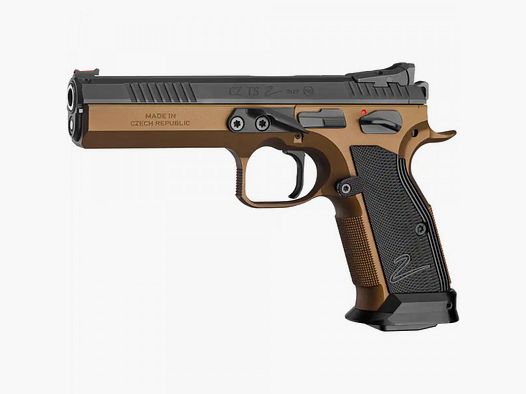CZ 75 TS 2 - 9 MM LUGER - GŁĘBOKI BRĄZ - SA