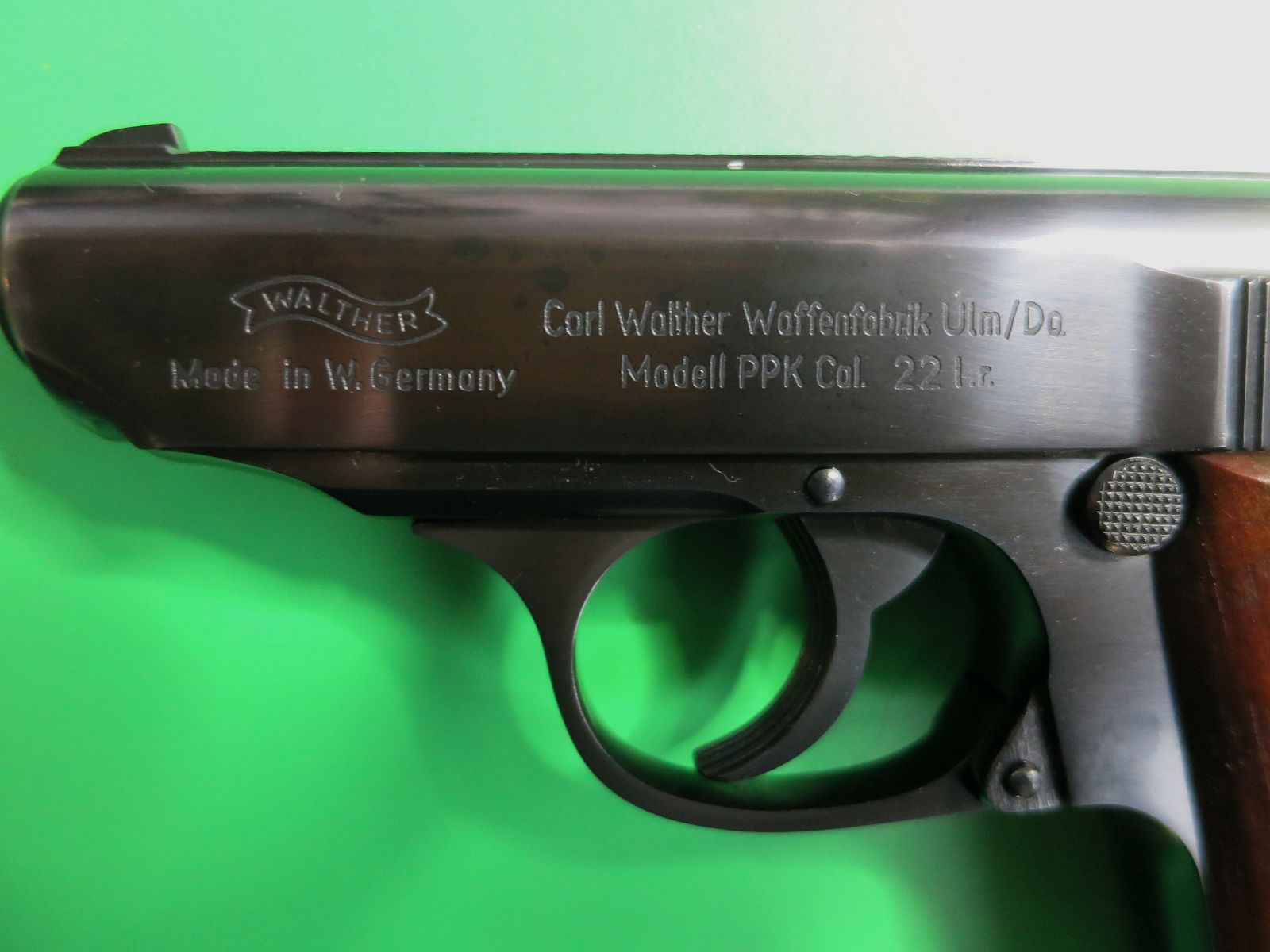 Halbautomatische Pistole, Walther PPK, Kal. .22lfB, wie neu       #75