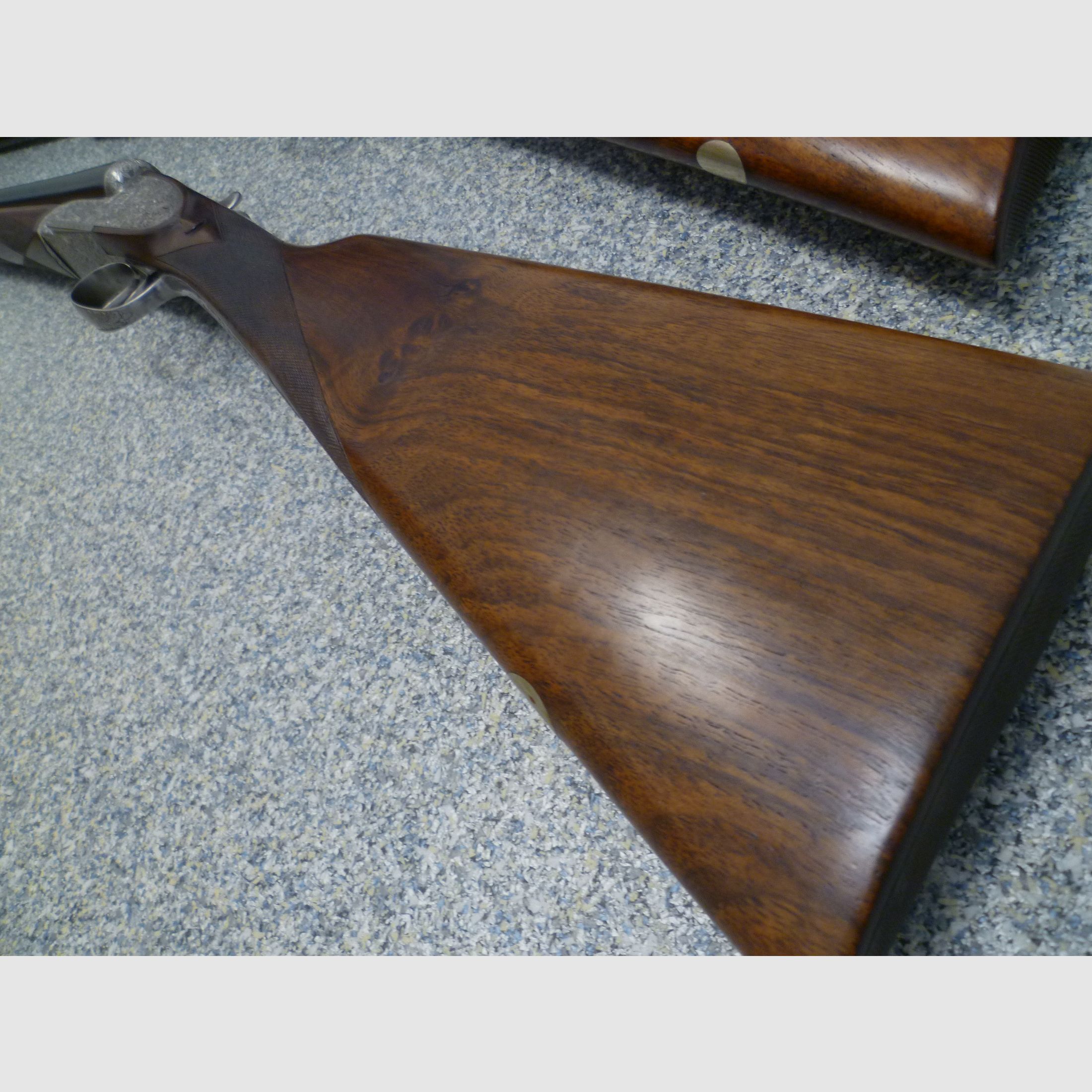 Seitenschloss-Doppelflinten-Pärchen Mauser Bristol 12/70