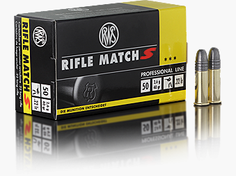 RWS Rifle Match S .22LR RN (50)