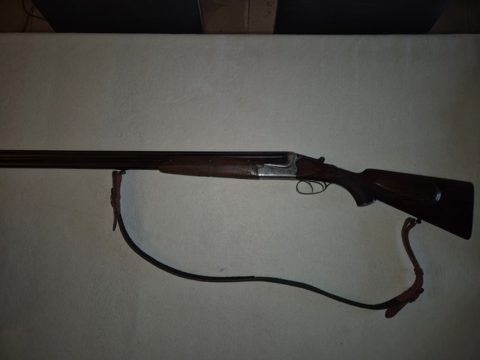 double-barrel shotgun