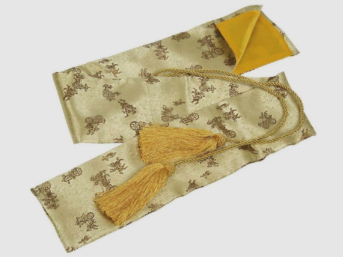 Stoffhülle für Katana (gold)