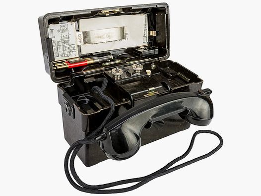 Bundeswehr Original BW Feldtelefon gebraucht