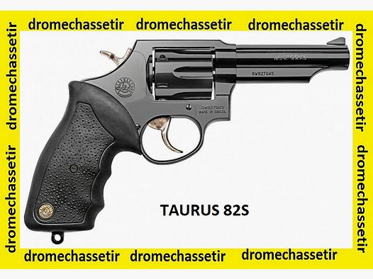 Revolver Taurus 82S, cal 38 special, canon 4 pouces, noir