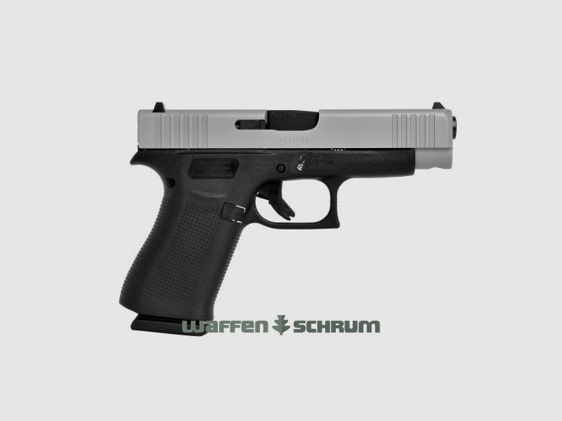 Pistolet Glock 48 FS glissière argentée