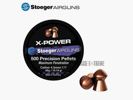 500 Diabolos STOEGER AIRGUNS X-Power Kal. 4,5mm
