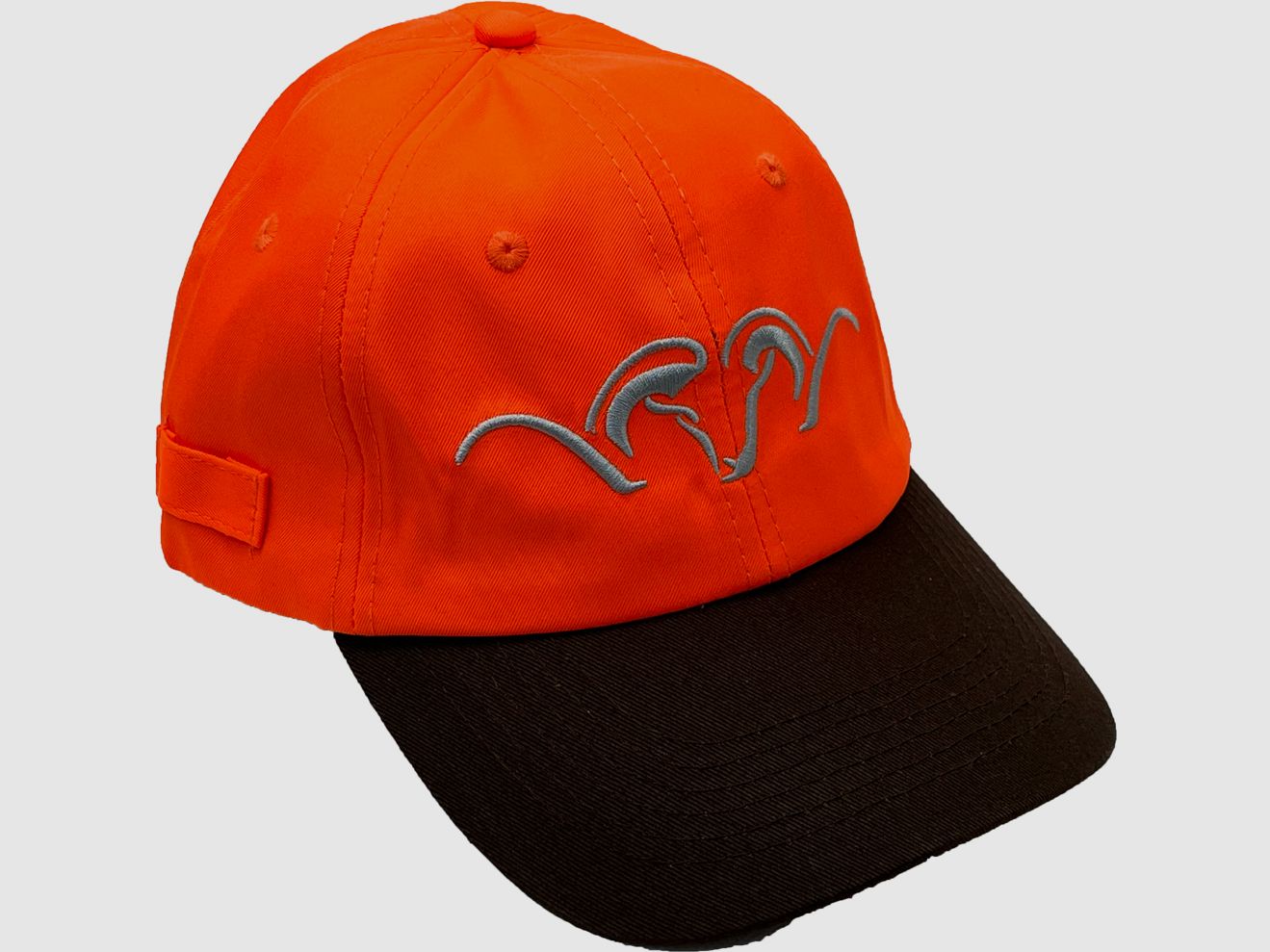 Blaser Cap zweifarbig orange/braun