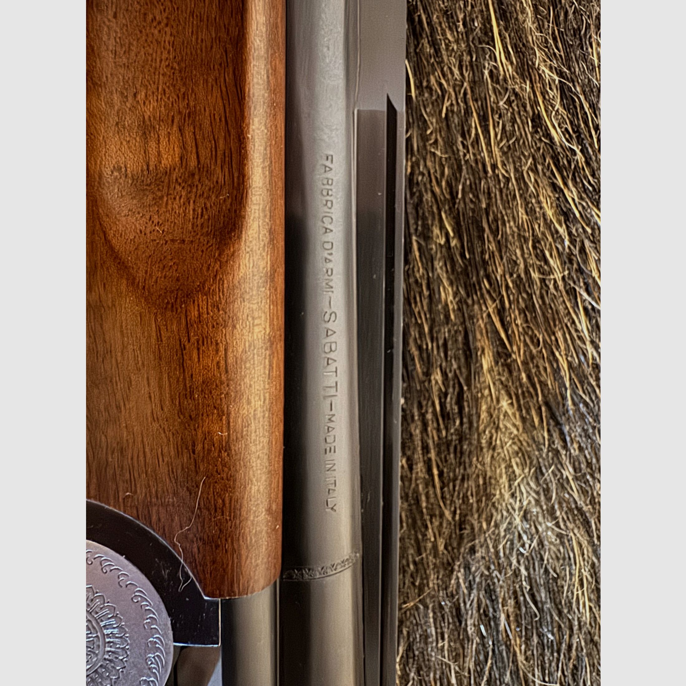 Bock rifle Sabatti 6.5 x 57R – 12/70 | Year of manufacture 1955 | Very well maintained condition