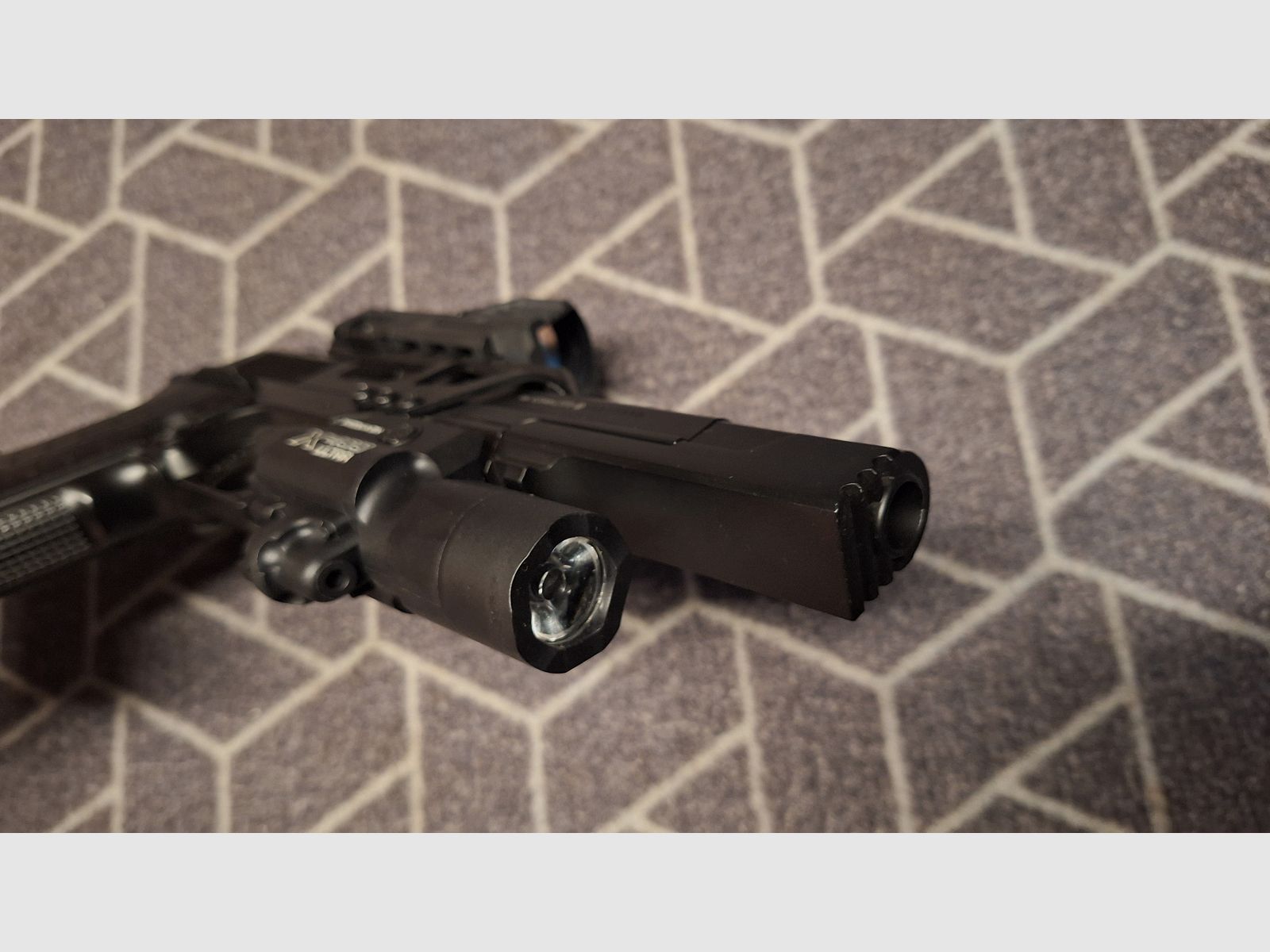 Umarex Racegun 4,5 mm Stahl BB Blowback Co2-Pistole