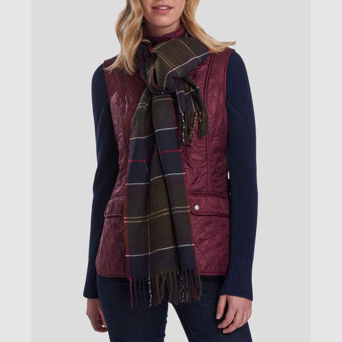 BARBOUR Sjaal Galingale Tartan Classic