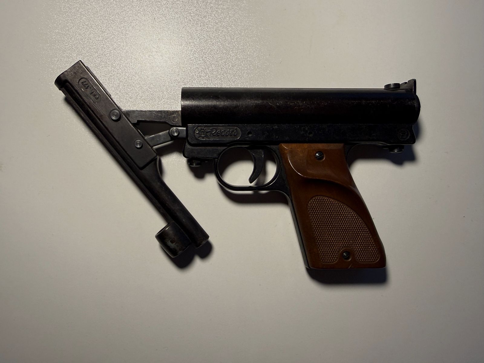 Record Knicklauf pistolet à air 4,5 mm Diabolo, Cal 177