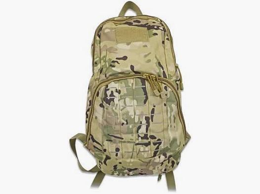 Barbaric Rucksack CP Camo 30 Liter, Molle-System, Laser-Cut, Reißverschluss, 600D Nylon Material