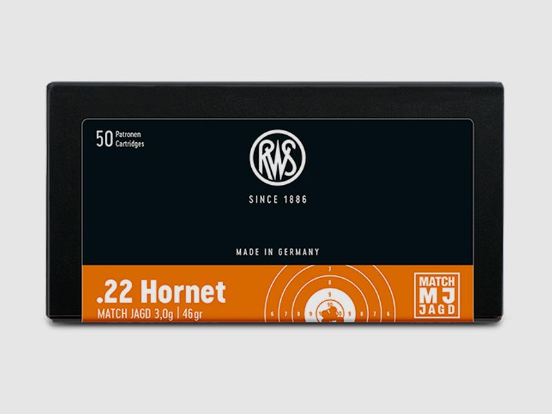 RWS Match Chasse .222 Rem. 3.4g, image 1 sur 2