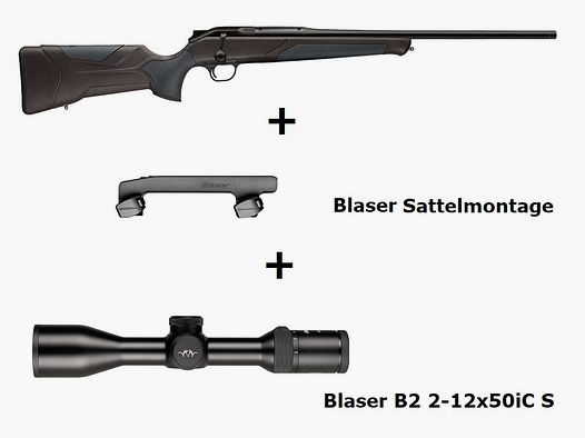 Blaser R8 Professional 2.0 (schwarzbraun) + ... / Komplettpaket