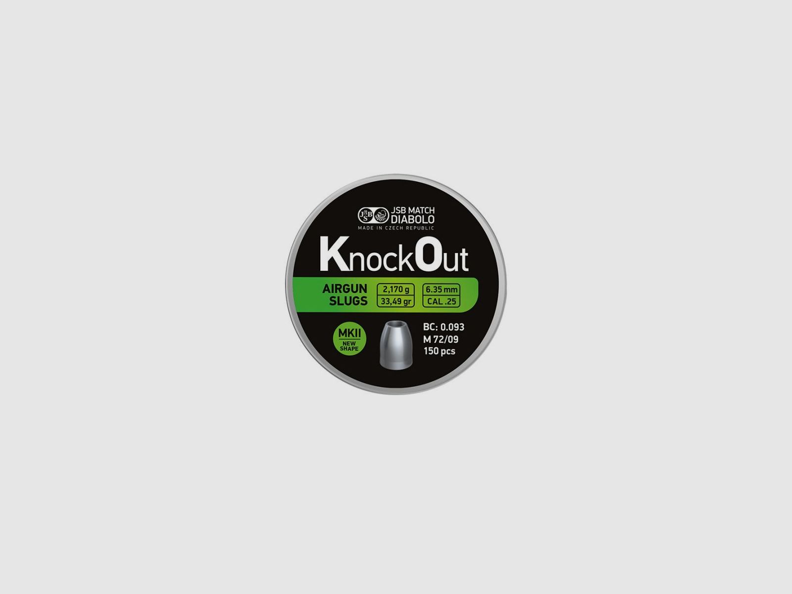 JSB Match Knock Out MKII - 6,35 mm