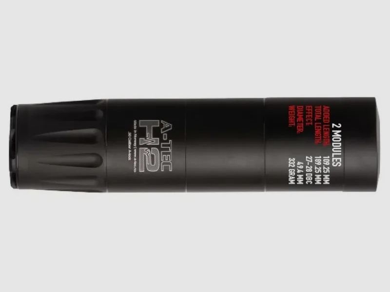 A-Tec A-TEC Hertz H2 M15x1 .30 Silencer