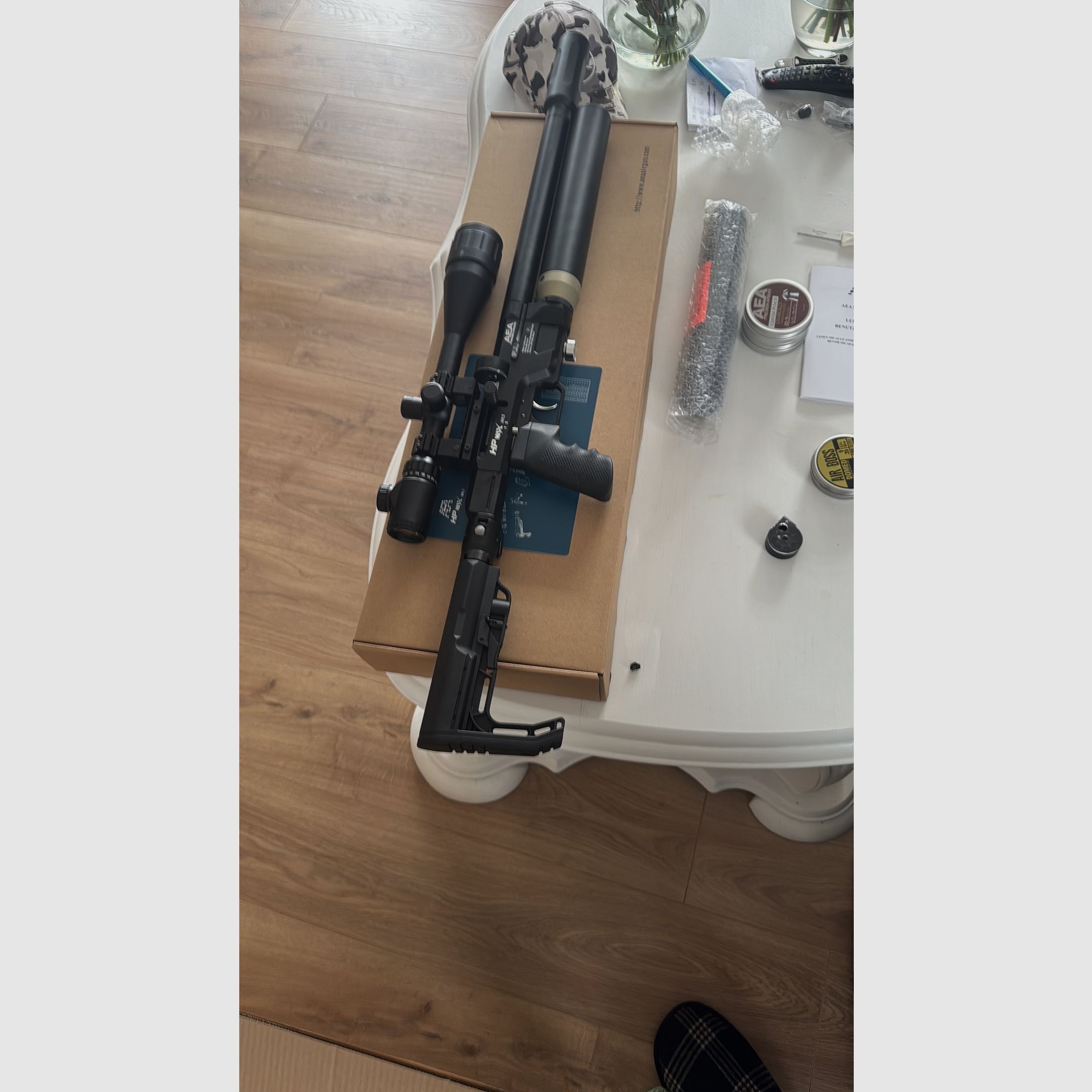 Hp Max mk2 w doskonałym stanie z kompresorem
